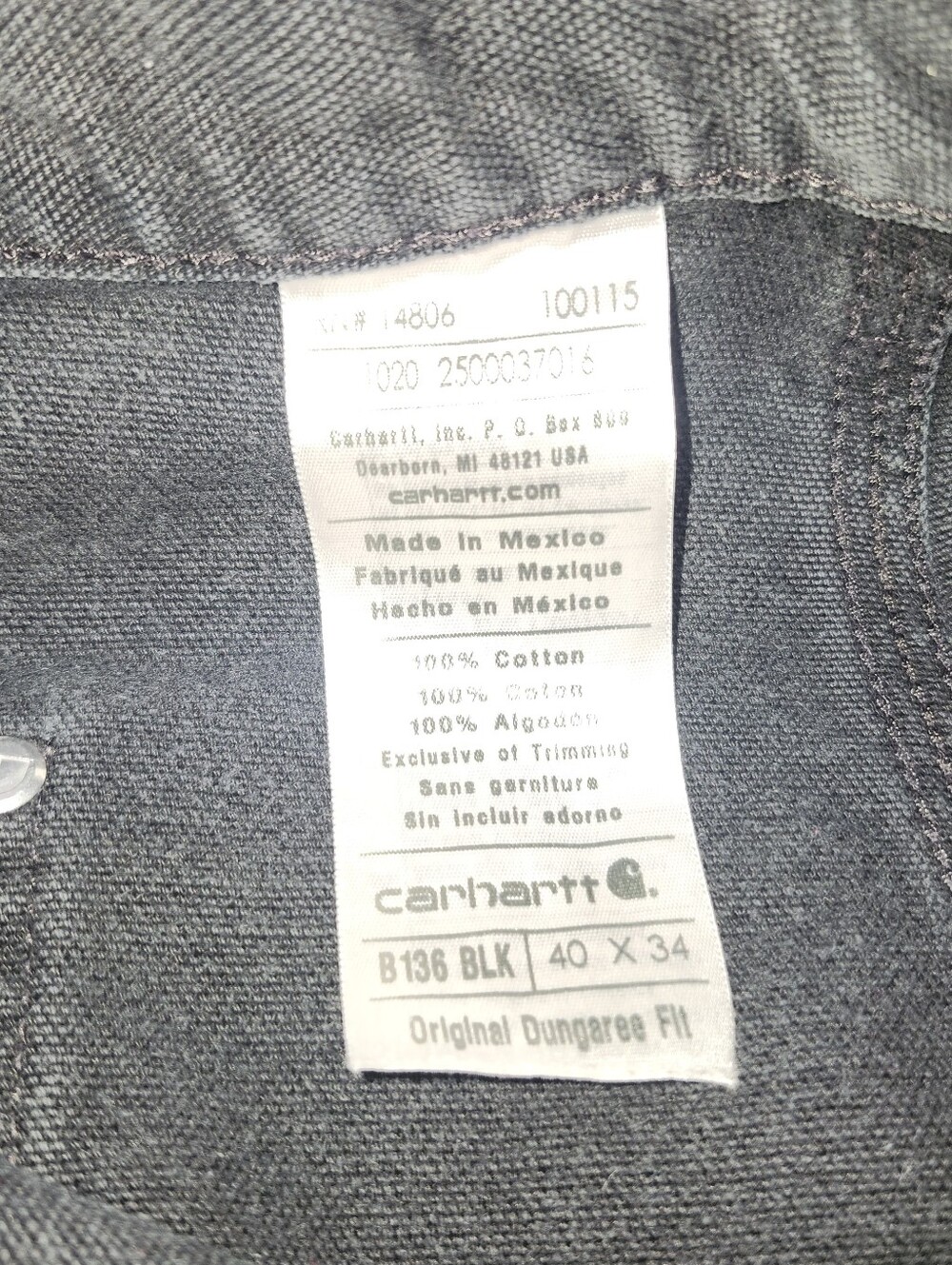Mens Carhartt Jeans - Picture 4 of 5